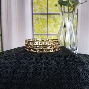 💖💖GOLD PLATED RHINESTONE BRACELET